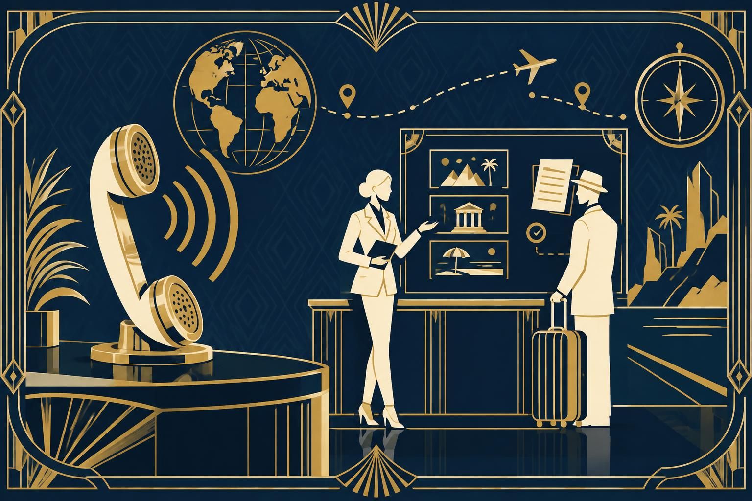 automatisez les appels de votre agence de voyage avec une voix ia : renseignez vos clients sur les séjours et préparez leurs demandes de devis par téléphone.